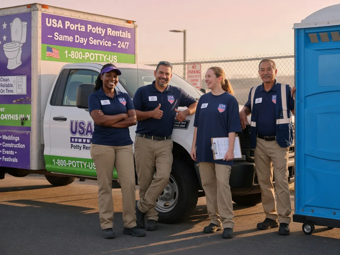Porta Potty Rental company in Serafina, NM